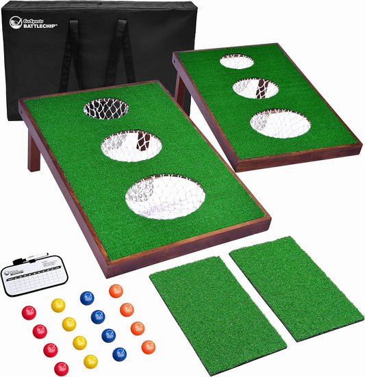 GoSports BattleChip Golf Game - Perfect Your Aim Anywhere!