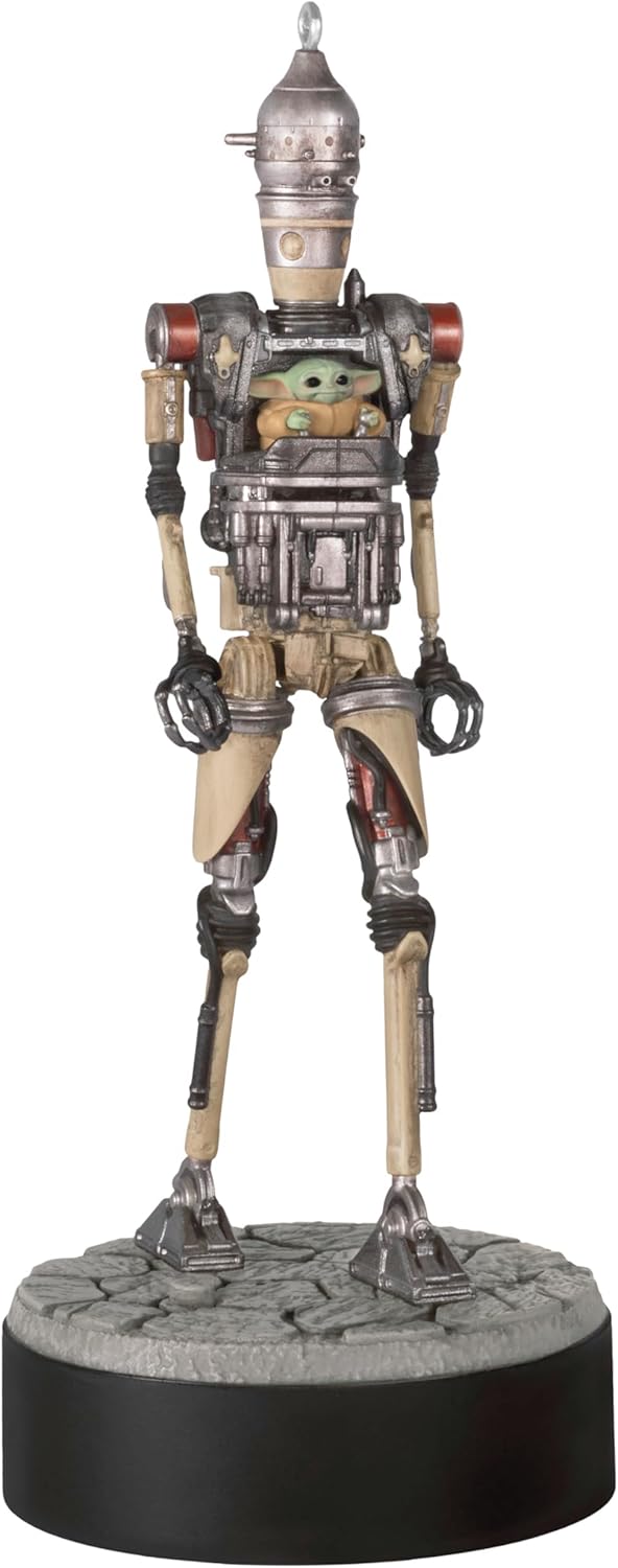 Grogu Operating IG-12 Ornament with Sound for Star Wars Fans