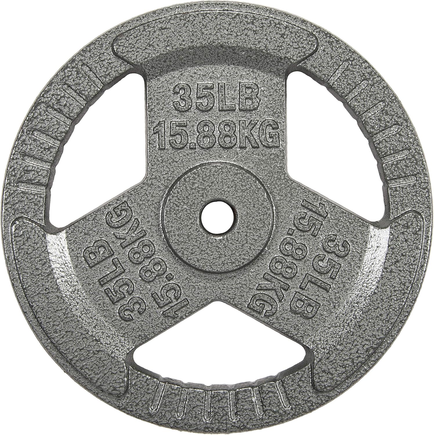 Cast Iron Weight Plate for Strength Training and Weightlifting