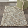 Nourison Home Aloha 2ft 8in x 4ft Natural Outdoor Indoor Rug