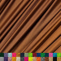 Copper Nylon Spandex Fabric by the Yard - 60in Wide 4-Way Stretch