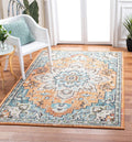 SAFAVIEH Madison 6 ft x 9 ft Area Rug - Boho Medallion, Durable
