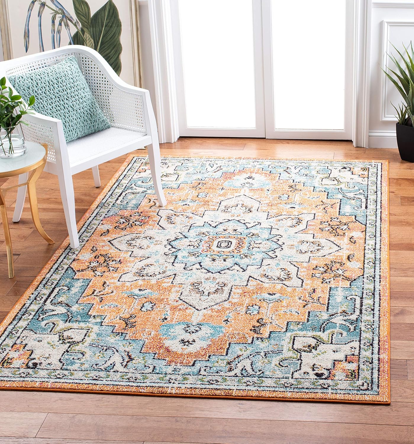 SAFAVIEH Madison Collection Area Rug - Boho Chic Design for Home