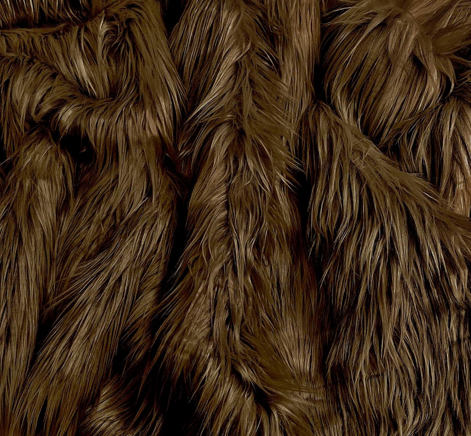 EOVEA Shaggy Faux Fur Fabric for Sewing, Crafts & Decor