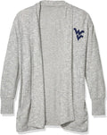 chicka-d Women's Cozy Fleece Cardigan Heather Grey - Soft Knit Layer