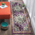 SAFAVIEH Monaco Runner Rug 2ft 2in x 14ft - Boho Chic Medallion