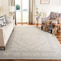 11 ft x 15 ft Ivory & Silver Area Rug - Non-Shedding Transitional