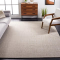 SAFAVIEH Area Rug 8x10 - Abstract Collection - Ivory & Grey - Handmade