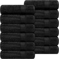 Ample Decor Hand Towel 18 X 28 in Pack of 12 - Soft, Thick, Highly