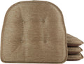 Non-Slip Chair Cushions U-Shaped Seat Pads 15x16 - Skid-Proof Comfort