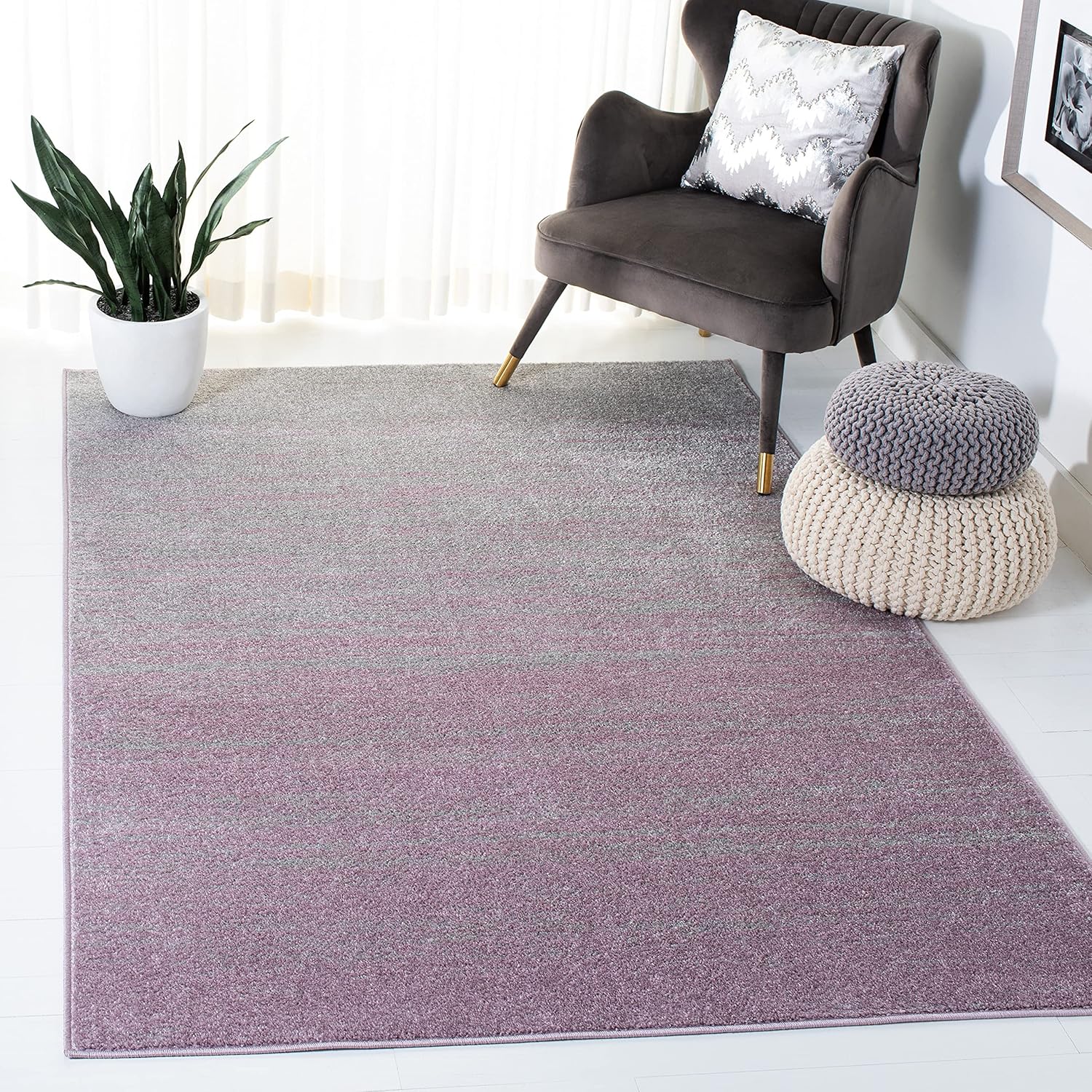 SAFAVIEH Adirondack Collection Area Rug - Modern Ombre Design