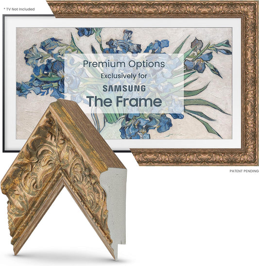 Samsung Frame TV Tuscan Copper Frame