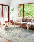 Skye Collection SKY-12 Charcoal/Dove 2ft-6ft x 12ft-0ft Runner Rug