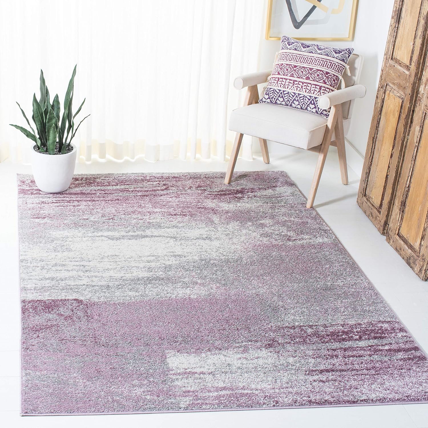 SAFAVIEH Adirondack Collection Area Rug - Modern Abstract Design