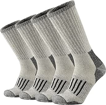 ONKE Merino Wool Cushion Crew Socks for Men Outdoor Hiking