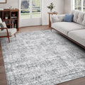 Rugland 8x10 Area Rugs - Stain Resistant Vintage Tribal Design