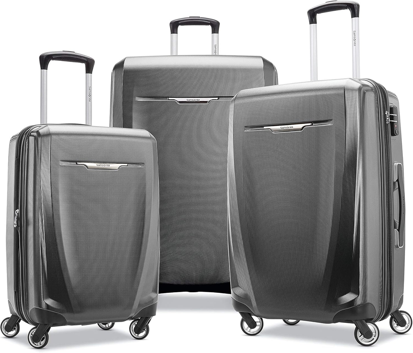 Samsonite Winfield 3 DLX Hardside Luggage Set for Travelers