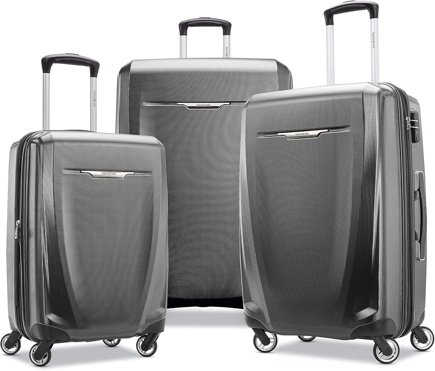 Samsonite Winfield 3 DLX Hardside Luggage Set for Travelers