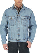 Wrangler Men's Rugged Wear Unlined Denim Jacket - Classic Everyday