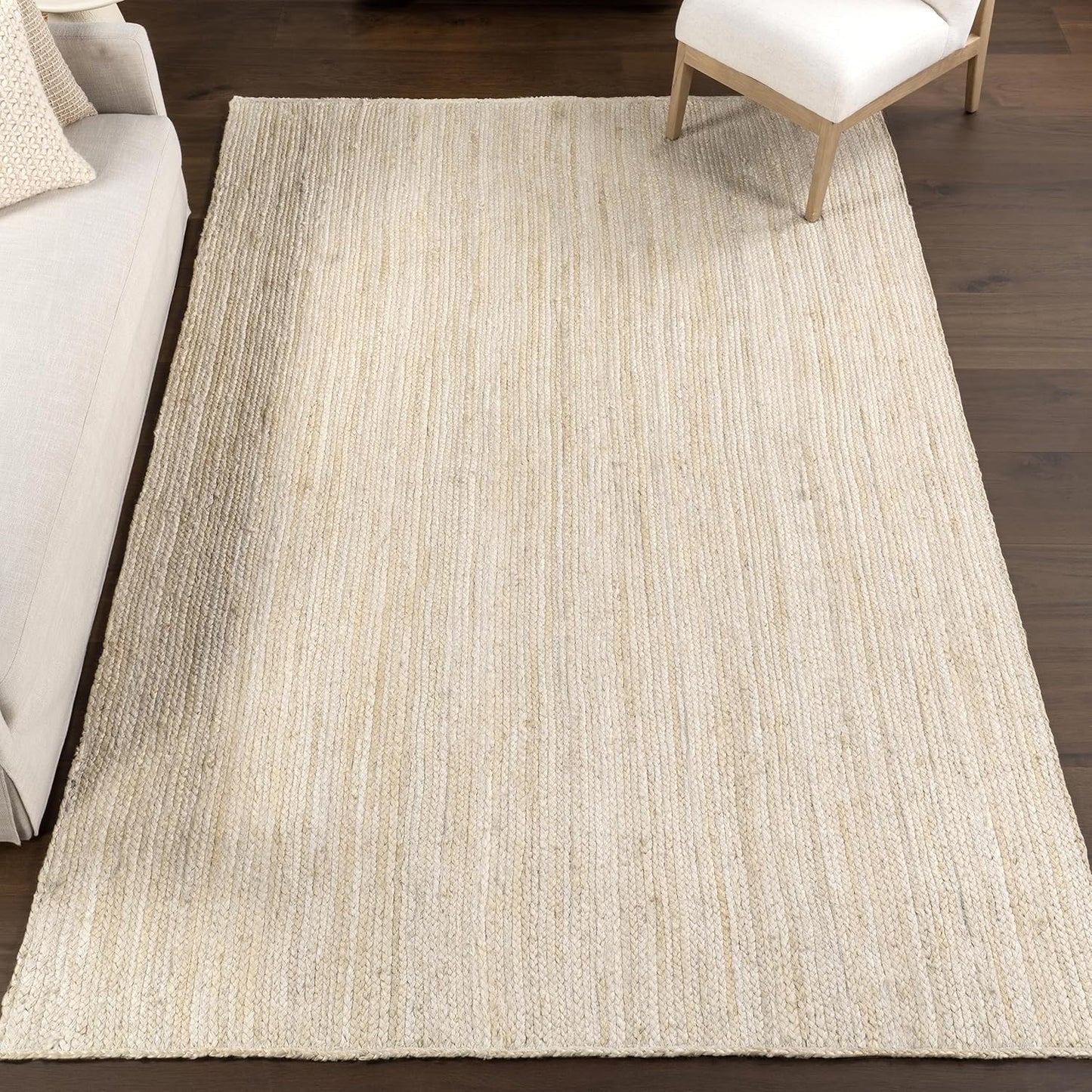 nuLOOM 4x6 Rigo Jute Hand Woven Area Rug for Any Room