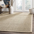 SAFAVIEH Natural Seagrass Area Rug 5x8 - Durable Basketweave