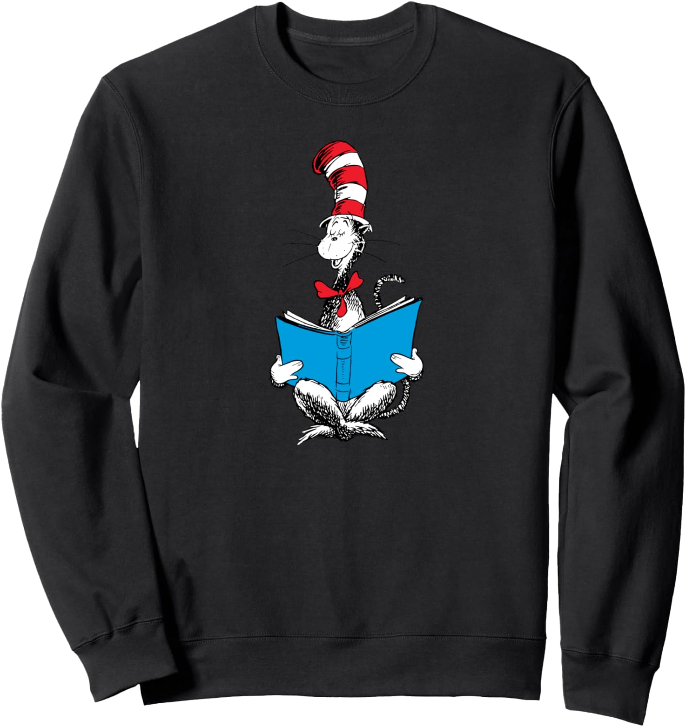 Cozy Cat Lover Sweatshirt - Dr. Seuss-Inspired
