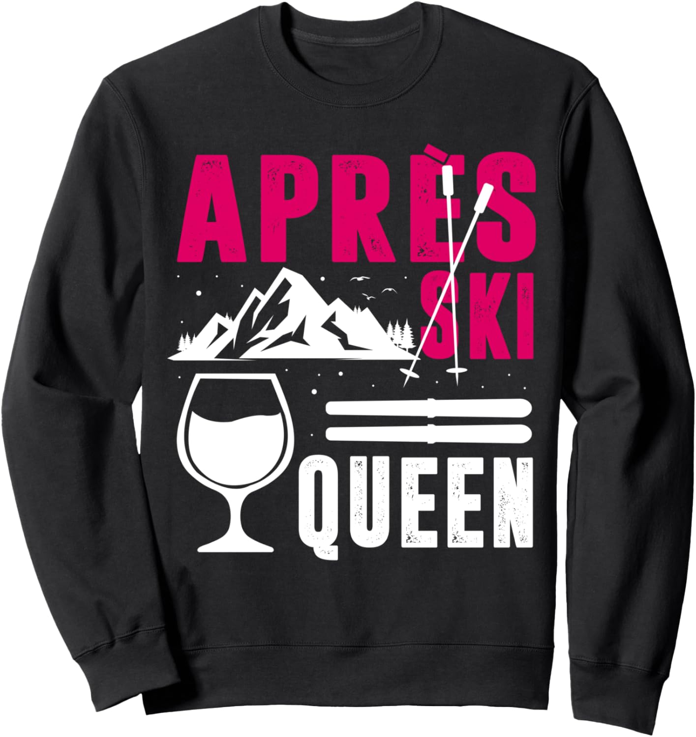 Cozy Mulled Wine Sweatshirt for Queen Apres Ski