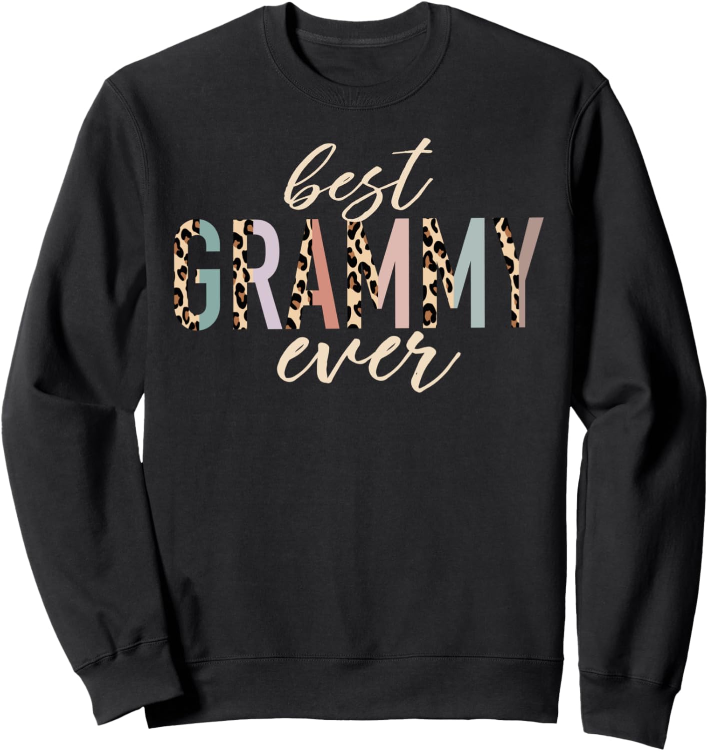 Leopard Print Grammy Sweatshirt - Perfect Gift!