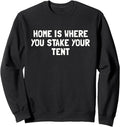 Camping Humor Sweatshirt: Comfy & Quirky!