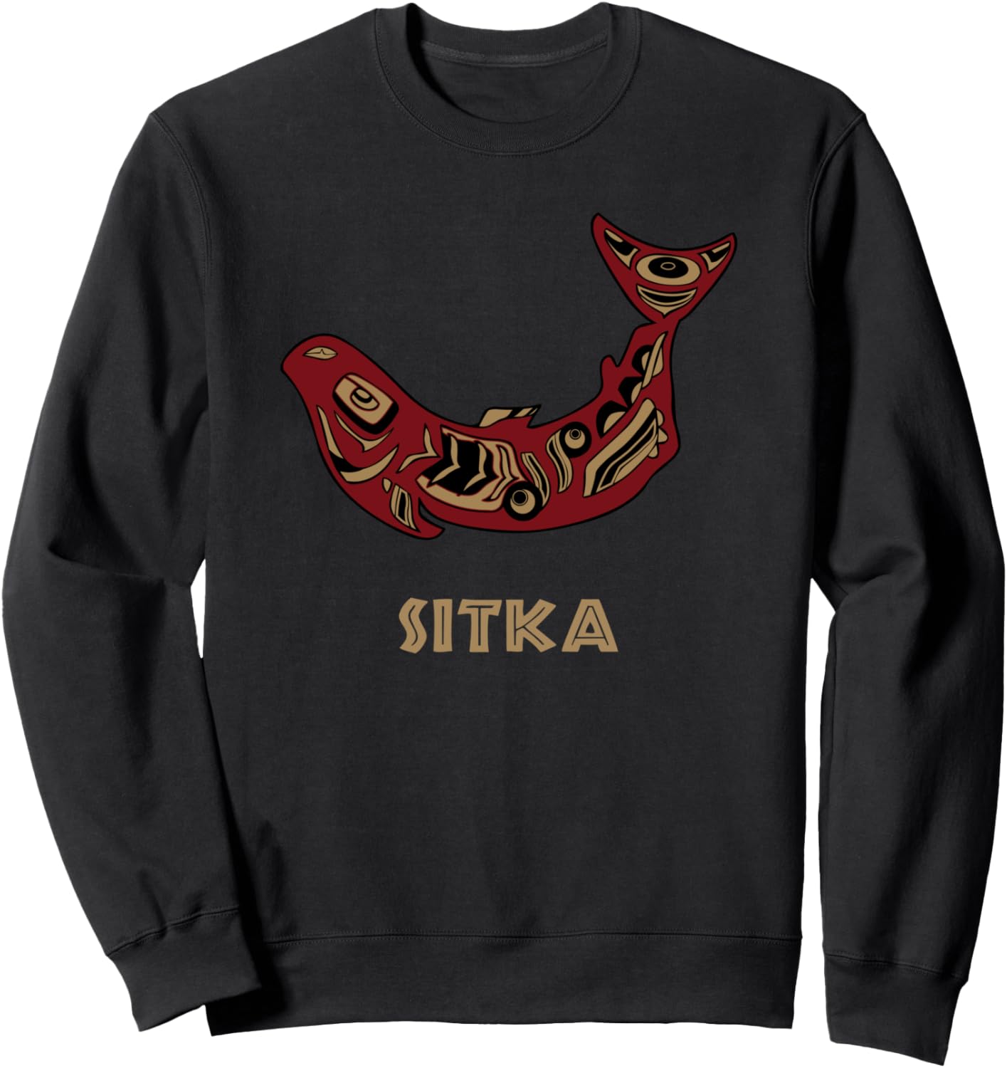 Sitka Salmon Fisherman Art Sweatshirt