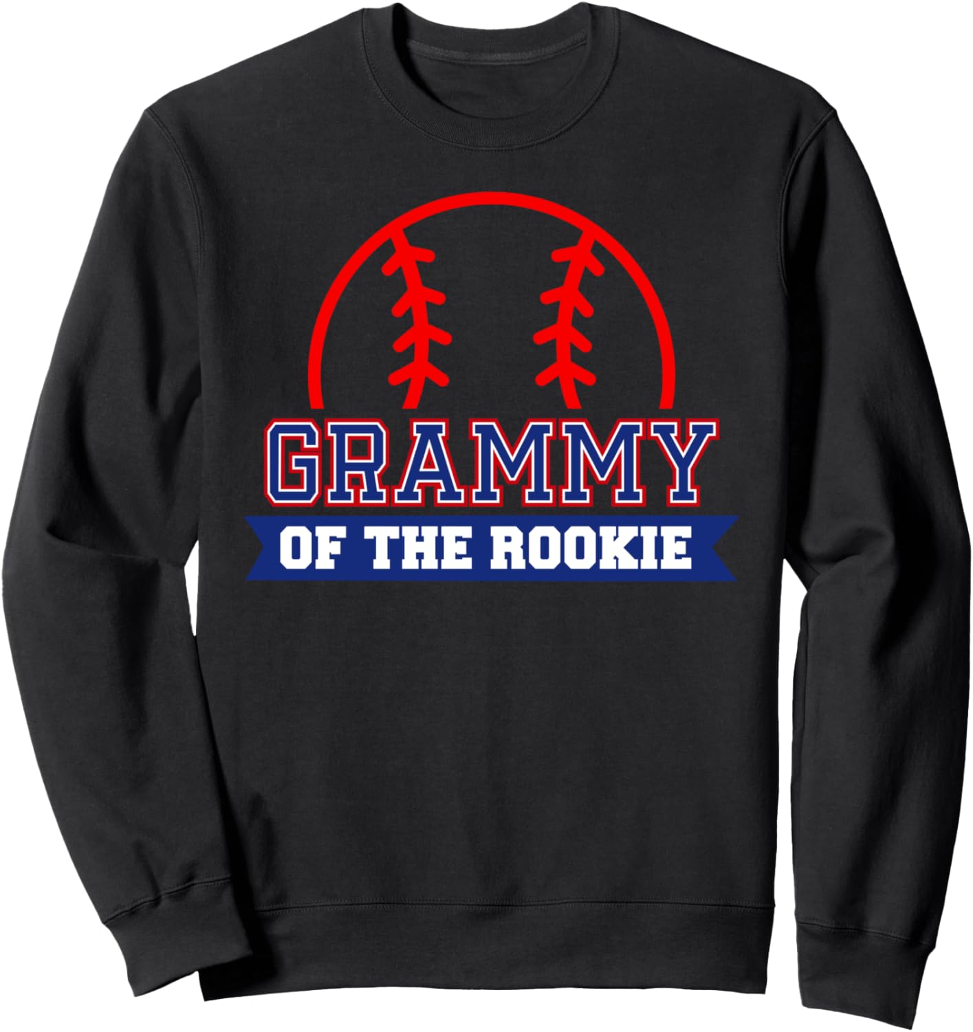 Rookie 1st Birthday Baseball Sweatshirt