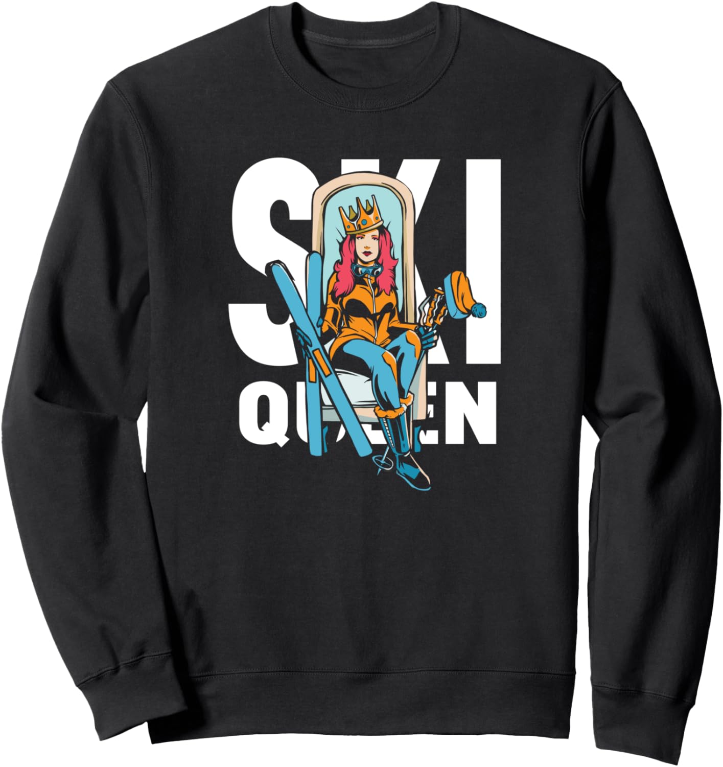 Stay Cozy on the Slopes: Ski Lover Sweatshirt