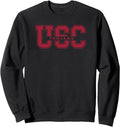USC Trojans Block Logo Cardinal Sweatshirt - Classic Campus Sweater