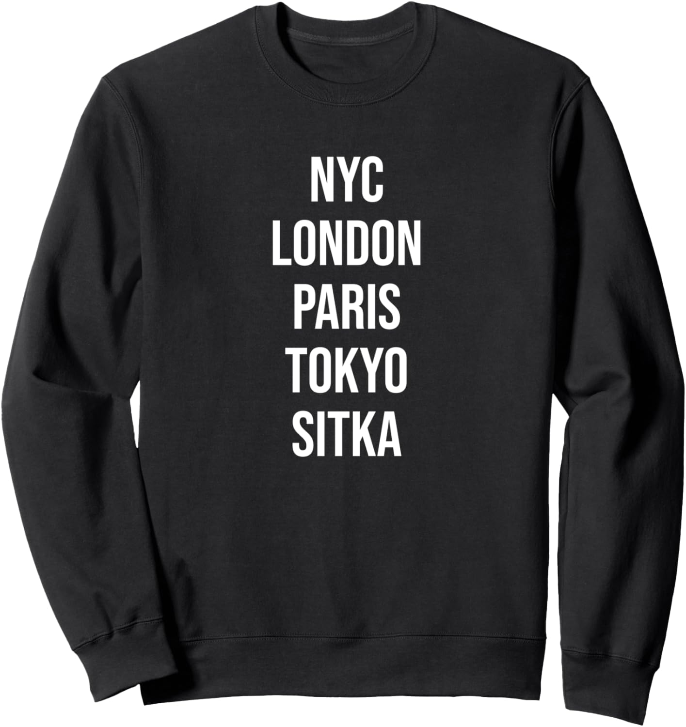 Cozy Sitka AK Souvenir Sweatshirt