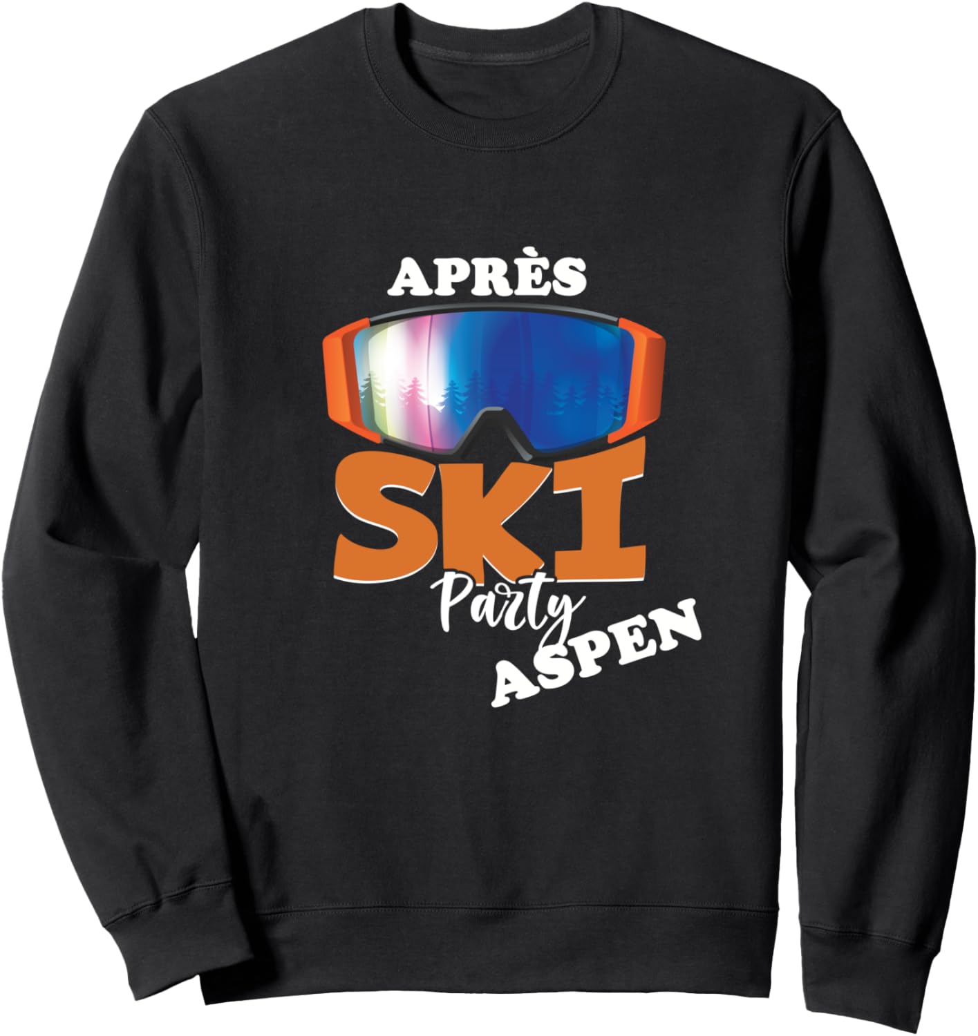 Stay Cozy in Style with this Aspen Ski Party Sweatshirt!