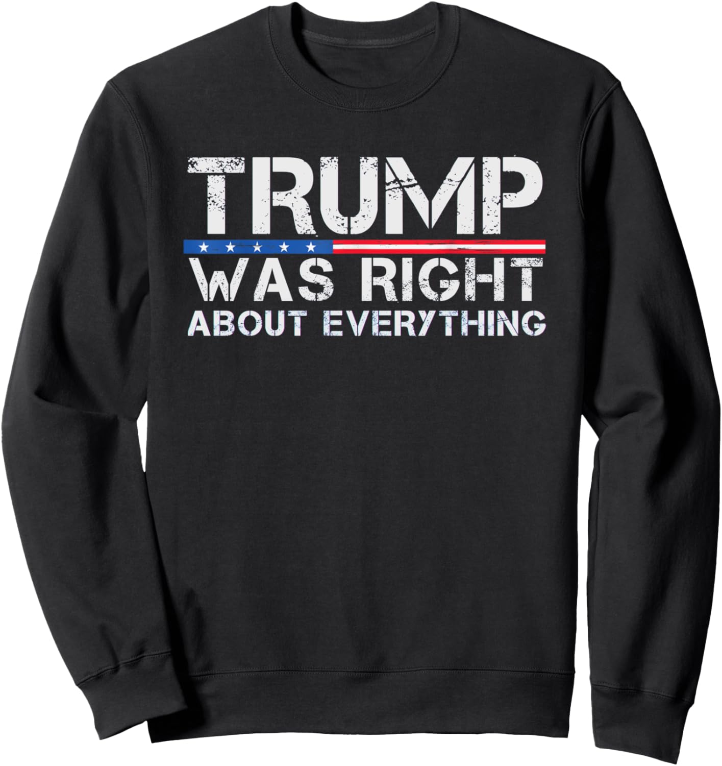 Trump Was Right Flag Tee - Enlightened Patriotic Style