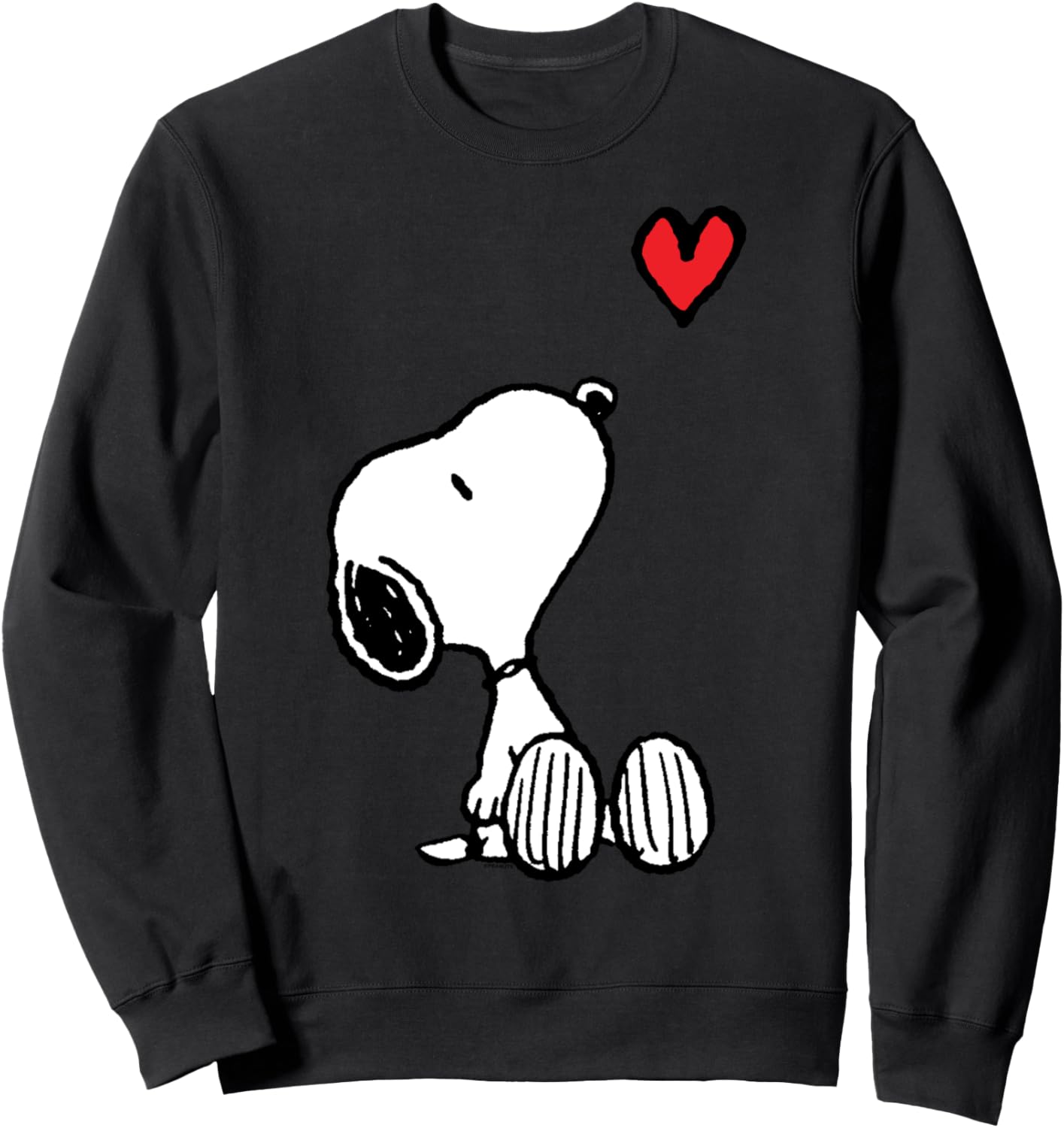 Snoopy Heart Sweatshirt - Cozy Peanuts Charm