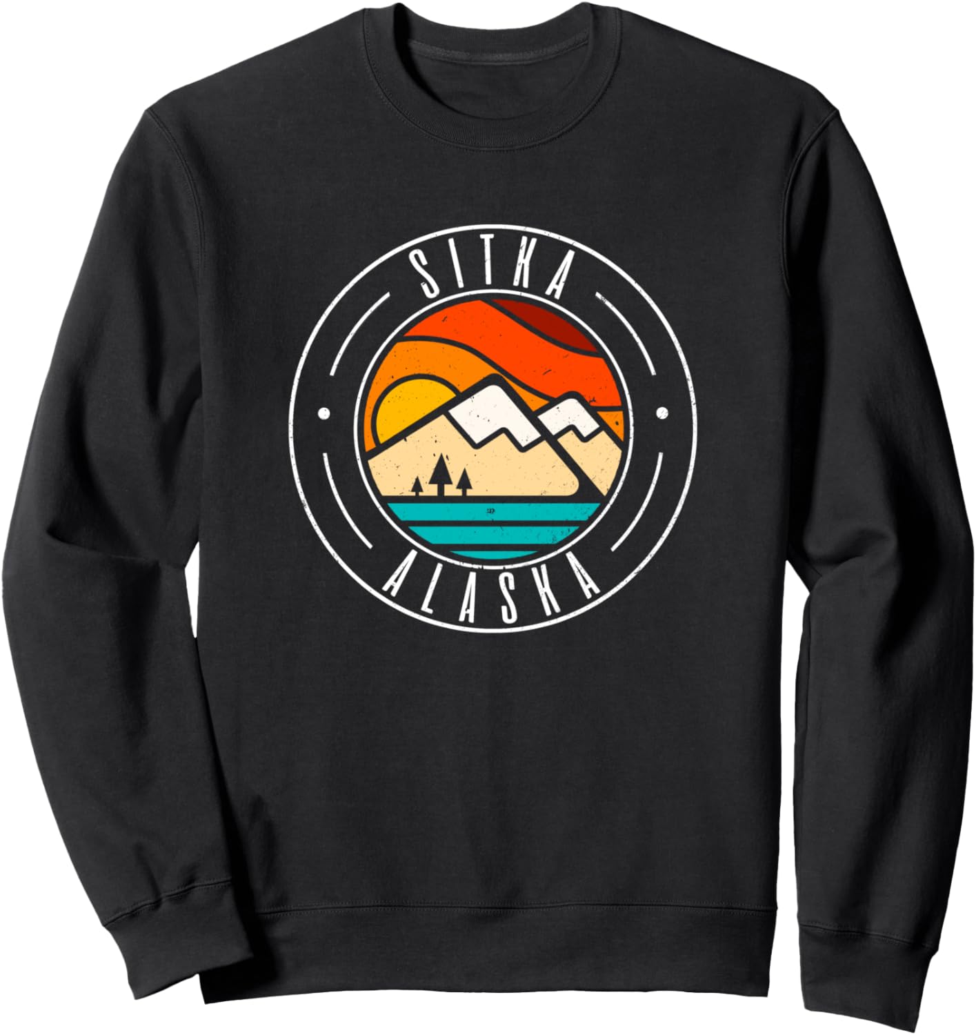 Sweatshirt Alaska AK Minimalist Style