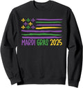 Mardi Gras 2025 Sweatshirt - Festive Family Shirts