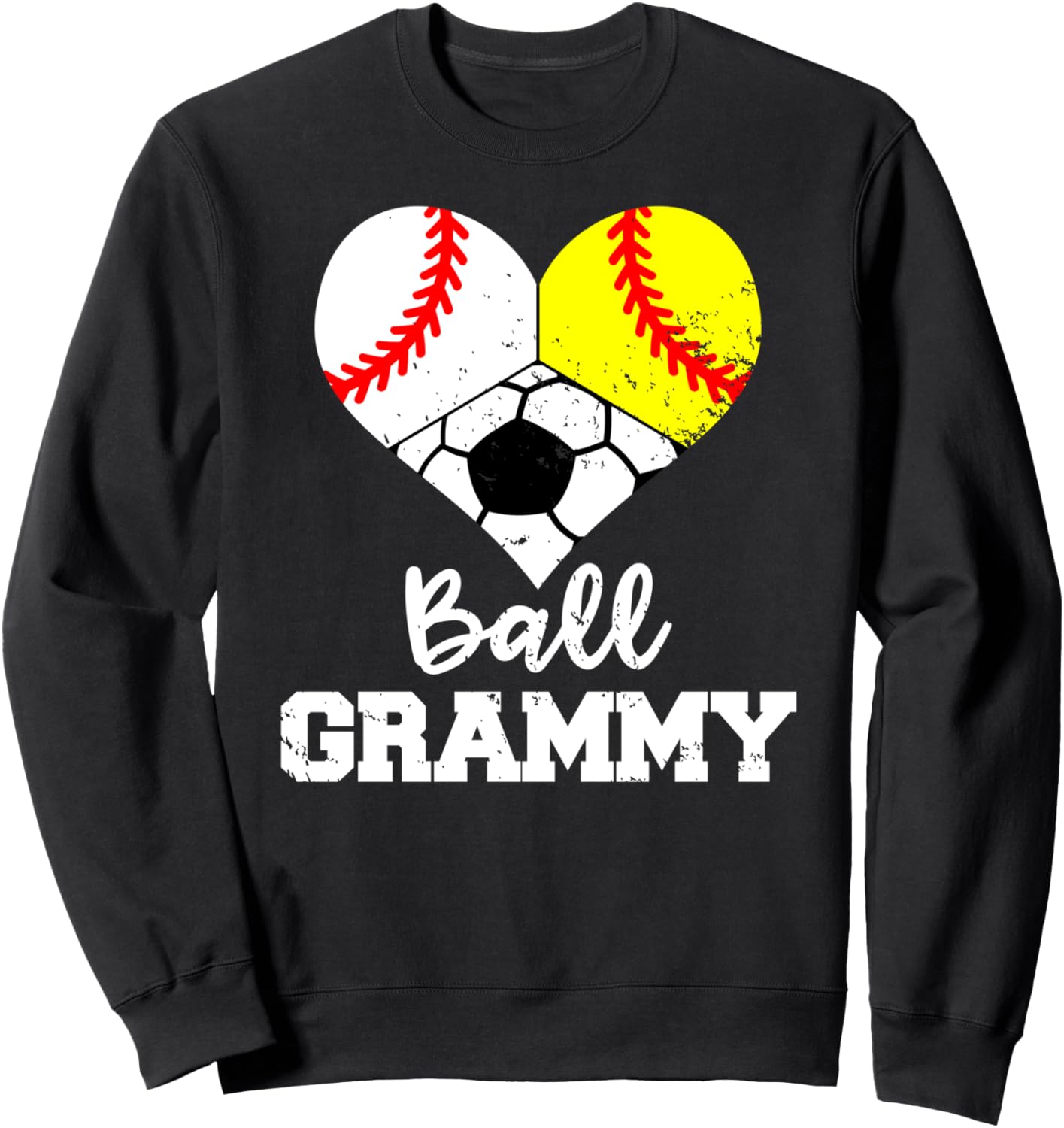 Cozy Grammy Heart Sweatshirt