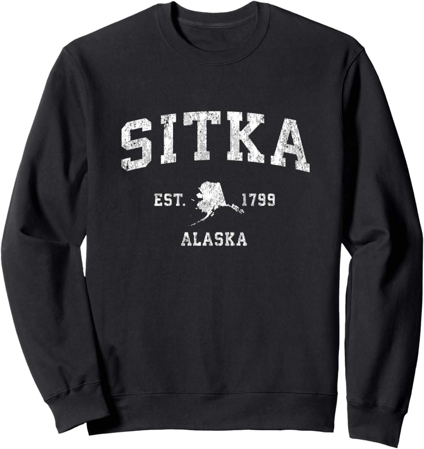 Cozy Vintage Sitka AK Sweatshirt