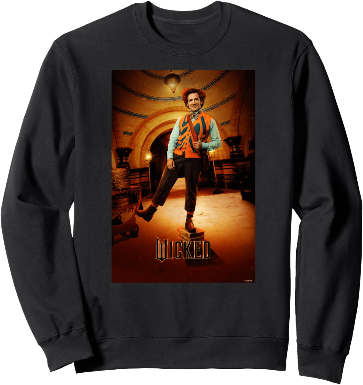 Wicked Boq Poster Sweatshirt - Stylish Comfort