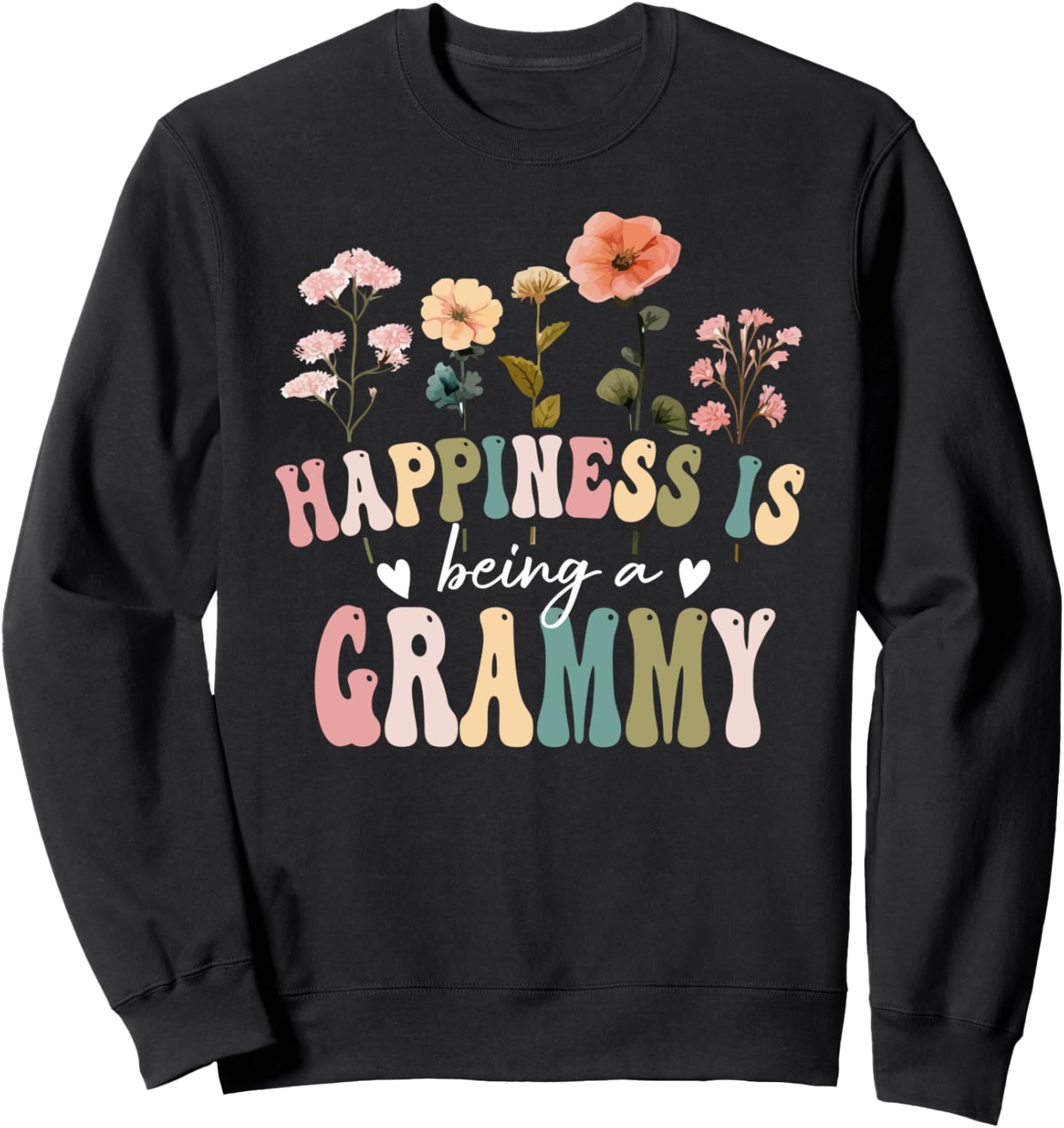 Joyful Grammy Floral Sweatshirt