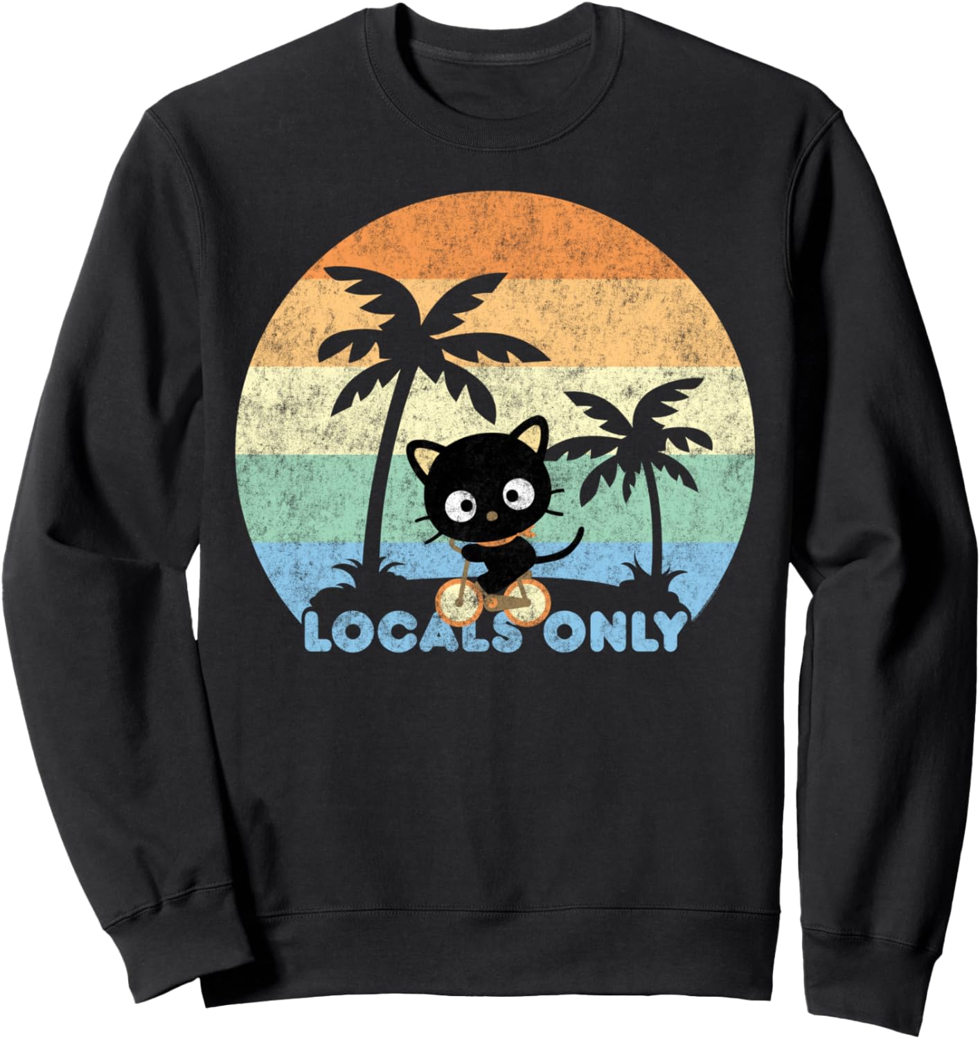 Chococat Locals Only Sweatshirt - Officially Licensed Apparel
