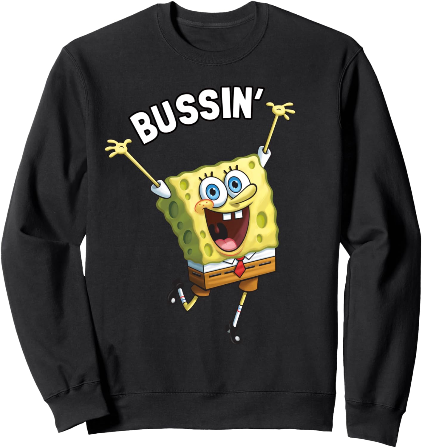SpongeBob SquarePants Bussin' Sweatshirt - Official Fan Art