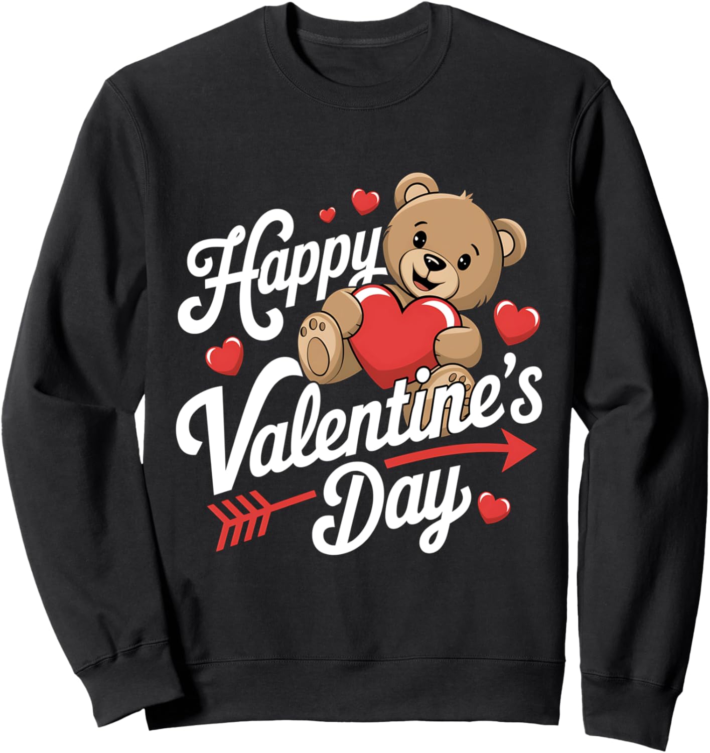 Cute Valentine's Day Sweatshirt for Happy Girlfriends