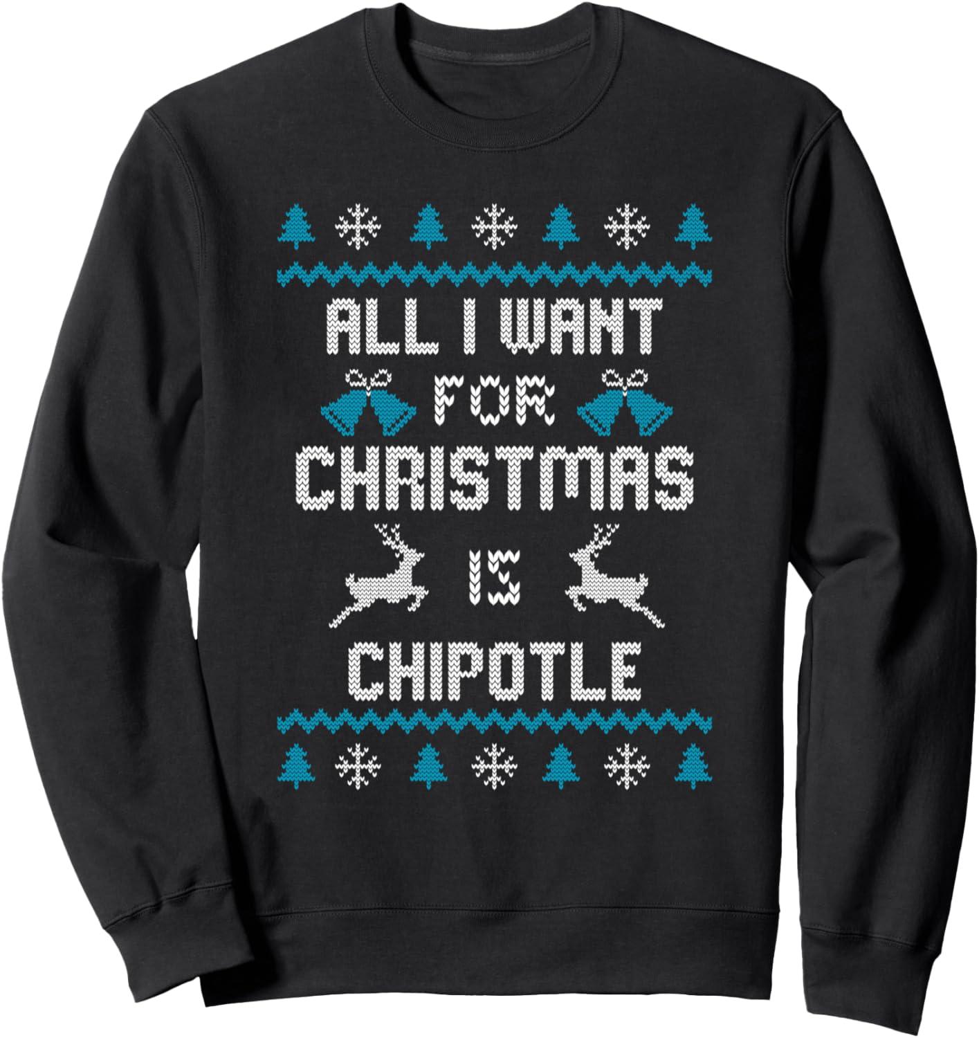 Chipotle Lover Ugly Christmas Sweatshirt
