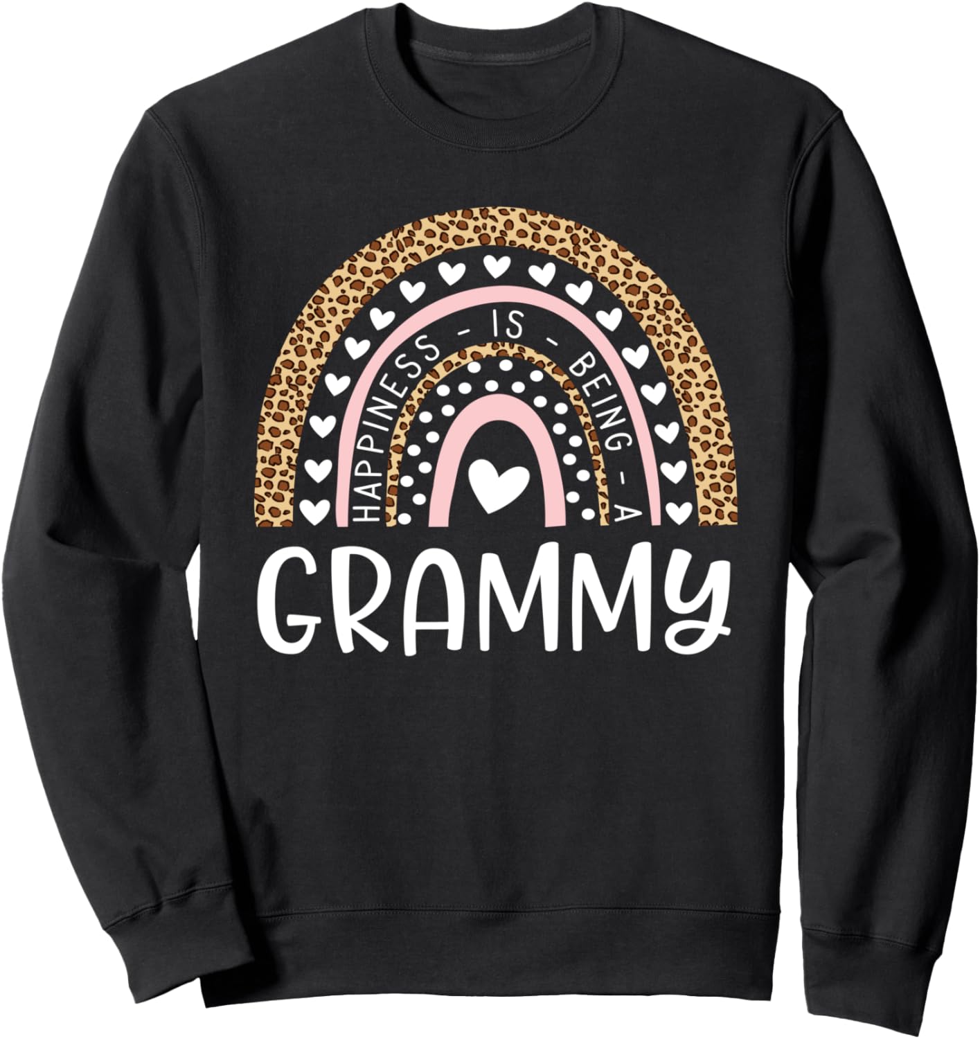 Rainbow Happiness Grammy Sweatshirt by Jacob Butler