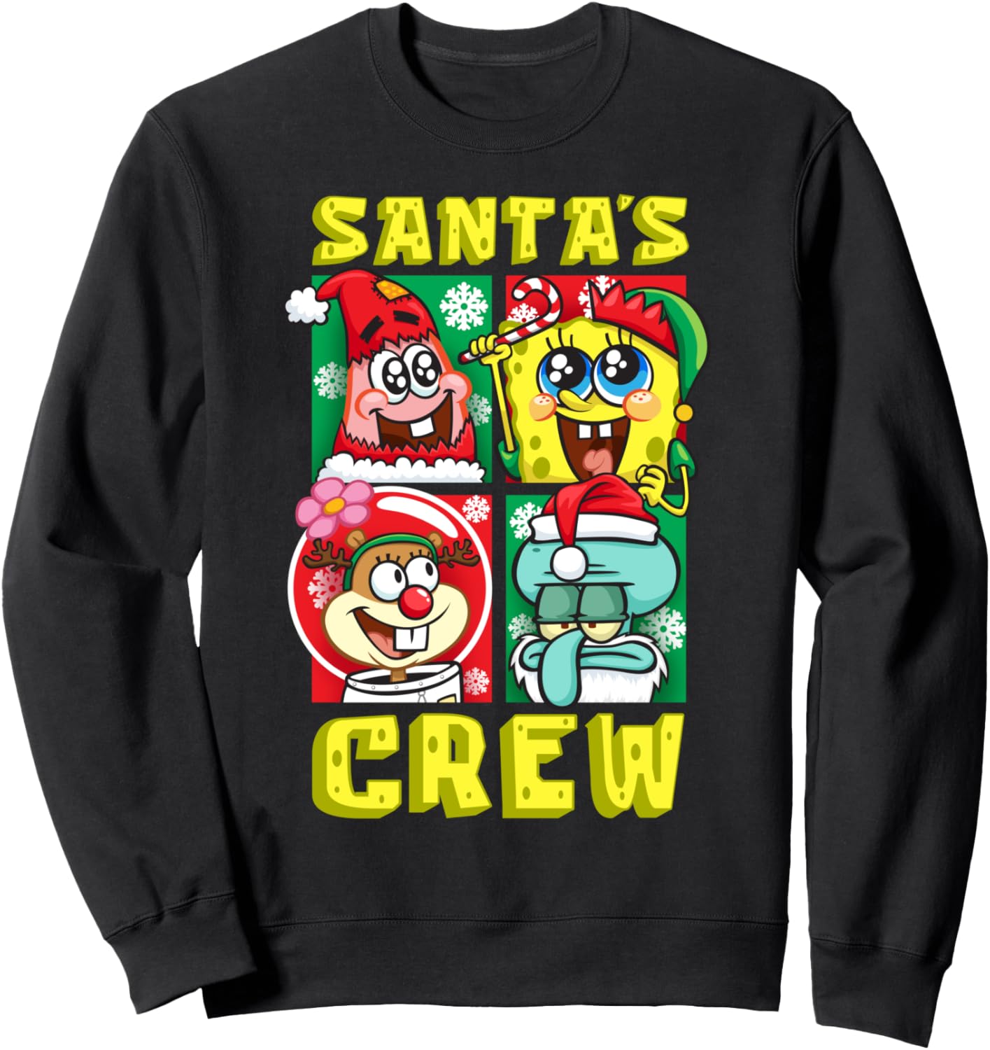 SpongeBob SquarePants Christmas Sweatshirt for Fun Lovers