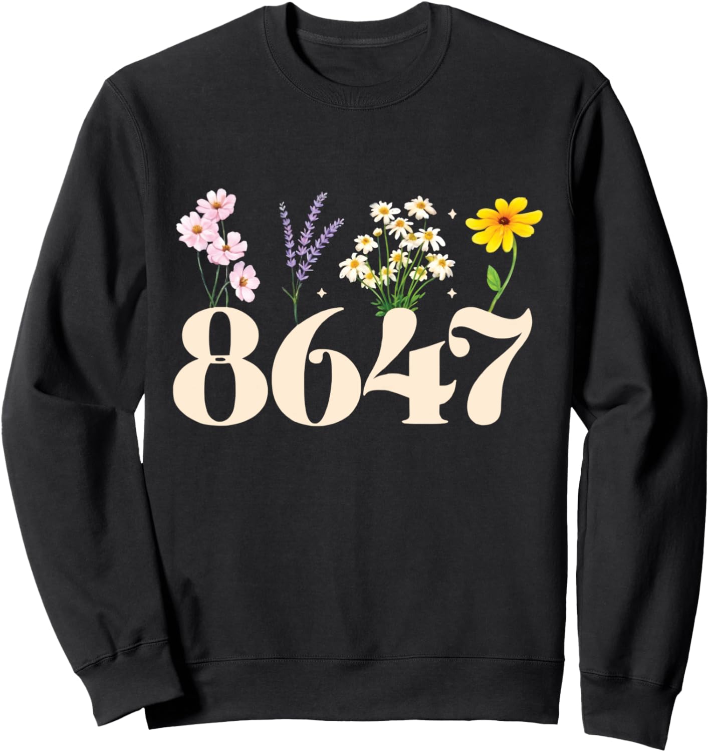 Anti-Trump Flower President Sweatshirt
